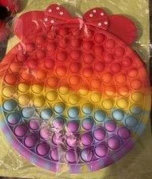 Minnie Mouse Girls Purse Crossb Bag Handbag Pop It Push Bubble Fidget Sensory